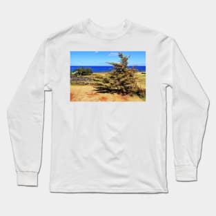 Christmas Tree on Easter Island - Rapa Nui Long Sleeve T-Shirt